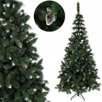 Obrazek Choinka sztuczna Sosna diamentowa ośnieżona 250 cm